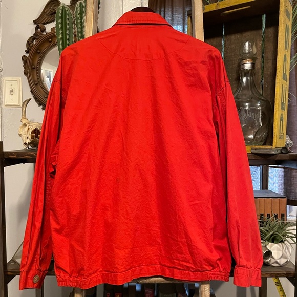 Vintage Calvin Klein Sport red full zip jacket. See photos of condition. XL - Picture 5 of 6
